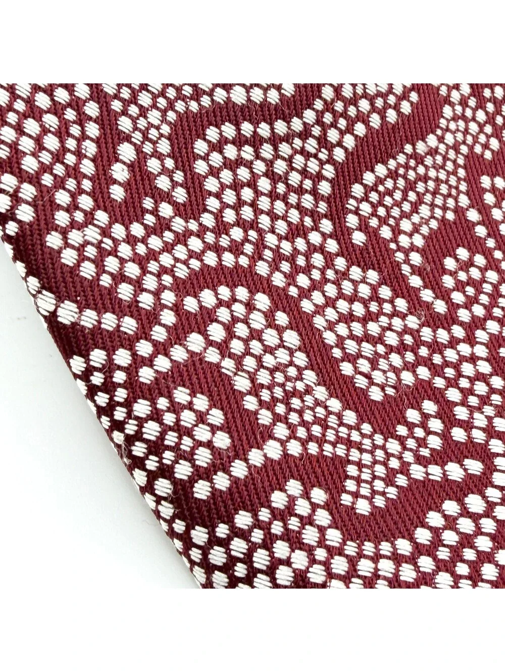 Vintage 70s Maroon Donkey Tribal Novelty Tie